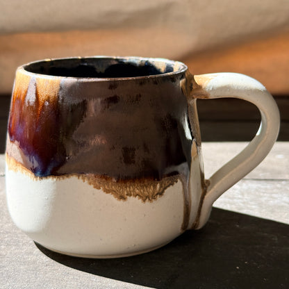 Handmade 16oz Stoneware Mug - Root Beer