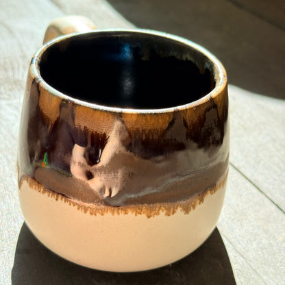 Handmade 16oz Stoneware Mug - Root Beer