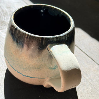 Handmade 16oz Stoneware Mug - Norse Blue
