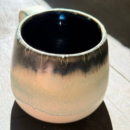 Handmade 16oz Stoneware Mug - Norse Blue