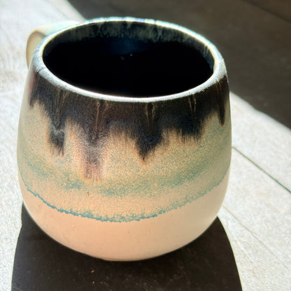 Handmade 16oz Stoneware Mug - Norse Blue