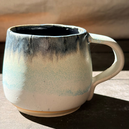 Handmade 16oz Stoneware Mug - Norse Blue
