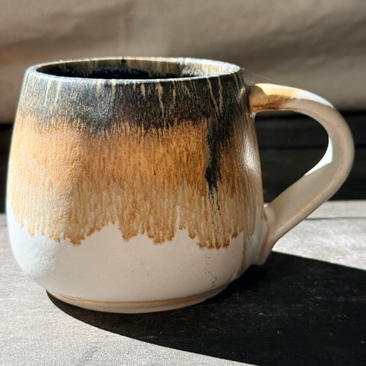 Handmade 16oz Stoneware Mug - Root Beer