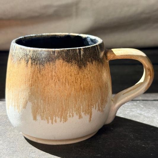 Handmade 16oz Stoneware Mug - Root Beer