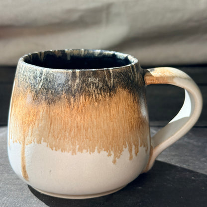 Handmade 16oz Stoneware Mug - Root Beer