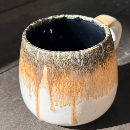Handmade 16oz Stoneware Mug - Root Beer