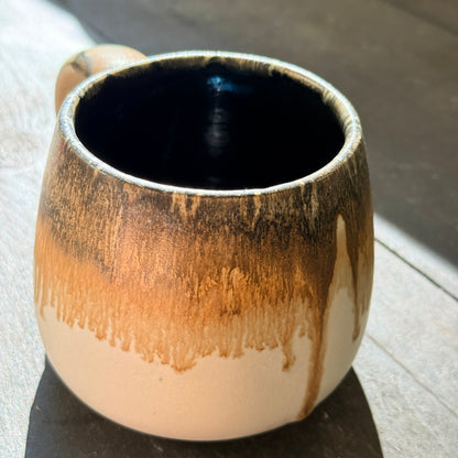Handmade 16oz Stoneware Mug - Root Beer