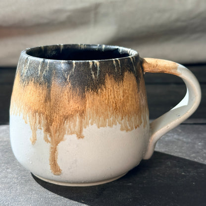 Handmade 16oz Stoneware Mug - Root Beer
