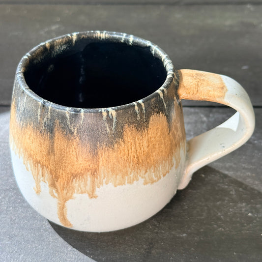 Handmade 16oz Stoneware Mug - Root Beer