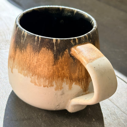 Handmade 16oz Stoneware Mug - Root Beer