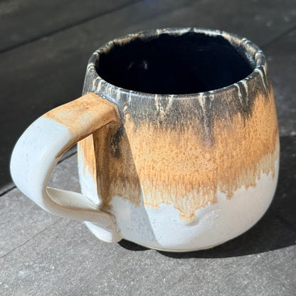 Handmade 16oz Stoneware Mug - Root Beer