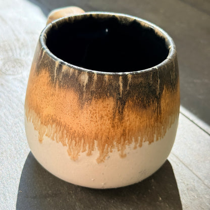 Handmade 16oz Stoneware Mug - Root Beer
