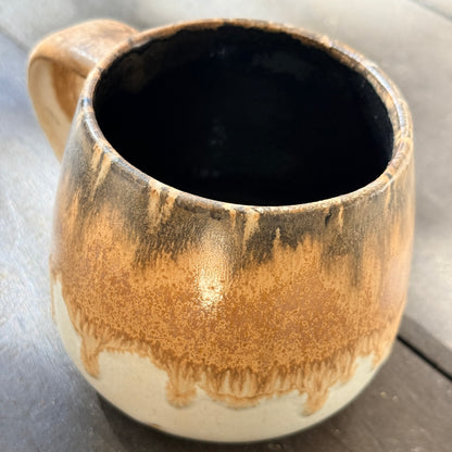 Handmade 16oz Stoneware Mug - Root Beer