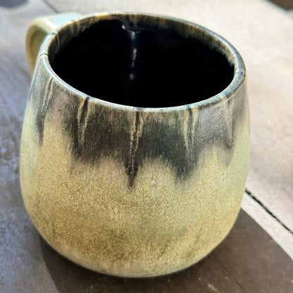 Handmade 16oz Stoneware Mug -Tropical Teal