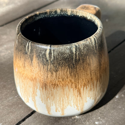 Handmade 16oz Stoneware Mug - Root Beer