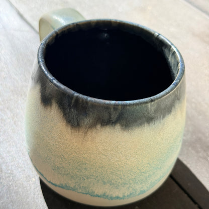 Handmade 16oz Stoneware Mug - Norse Blue