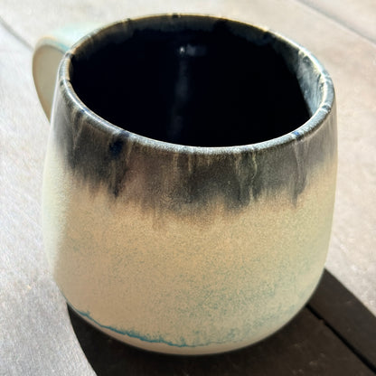 Handmade 16oz Stoneware Mug - Norse Blue